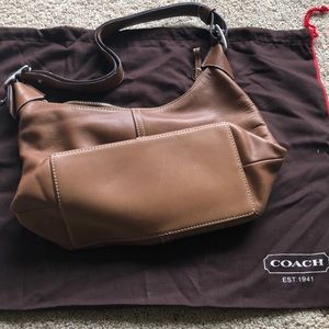 Tan Coach Purse